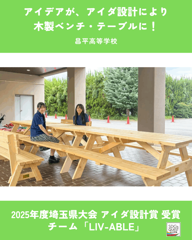 2025年度＞ コラボストーリー 埼玉県 LIV-ABLE - SDGs QUEST みらい甲子園